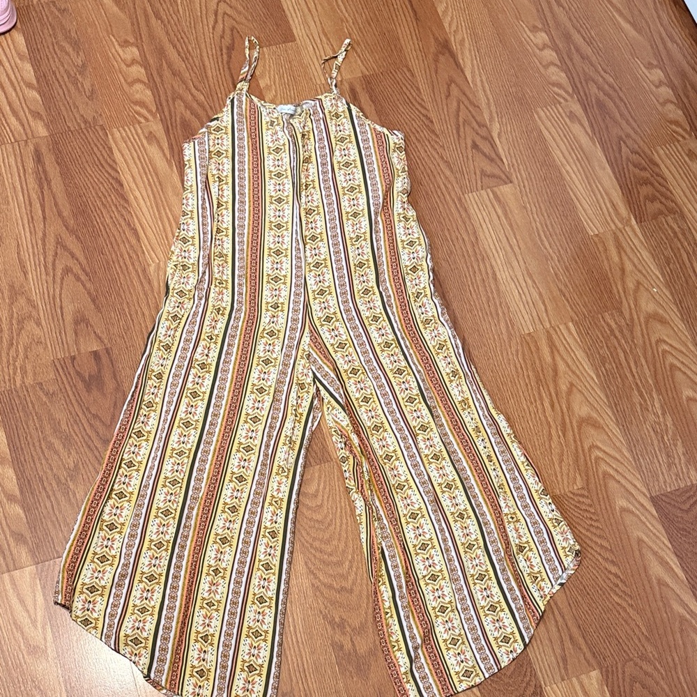 Ces Femme Bohemian Striped Jumpsuit